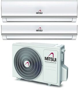 Mitsui Duo Proline 2.5Kw+3.5Kw Binnenunit-5.0Kw Buitenunit-900m³-120m³-Wifi Voorbereiding