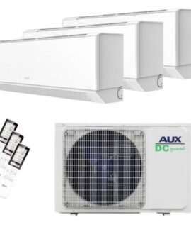 Aux Triple – Split 6.0kW Outdoor + 2x 2.5kW+ 1X3.5kW Q-Smart Indoor A++ COOL&HEAT + WiFi