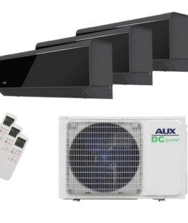 Aux Tripple – Split 6.0kW Outdoor + 2x 2.5kW+ 1X3.5kW C-Smart Premium “Onyx-Black” Indoor A+++ COOL&HEAT + WiFi
